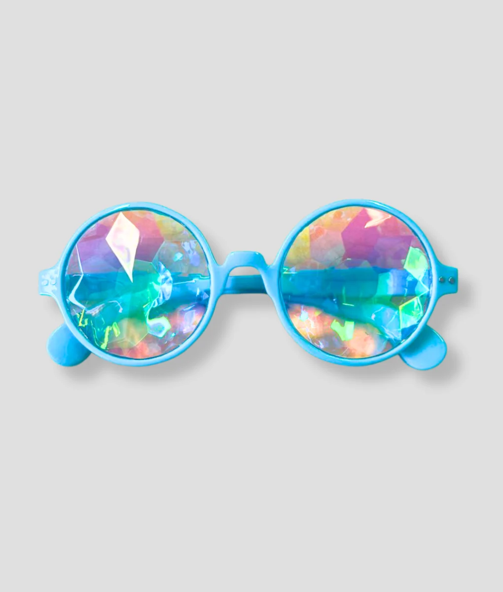 Caleidoscoop spacebril blauw, foto 3