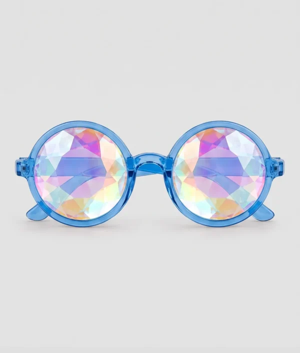 Caleidoscoop spacebril blauw